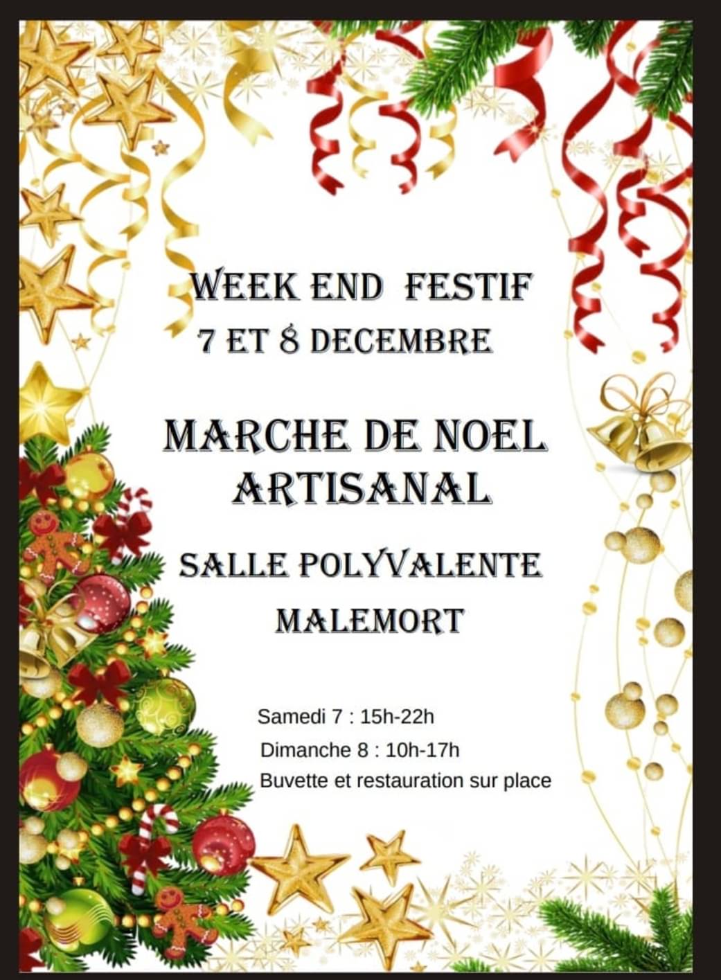 Marché de Noël artisanal